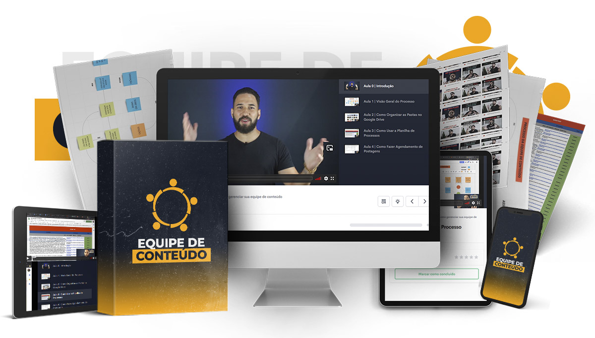 equipe de conteudo